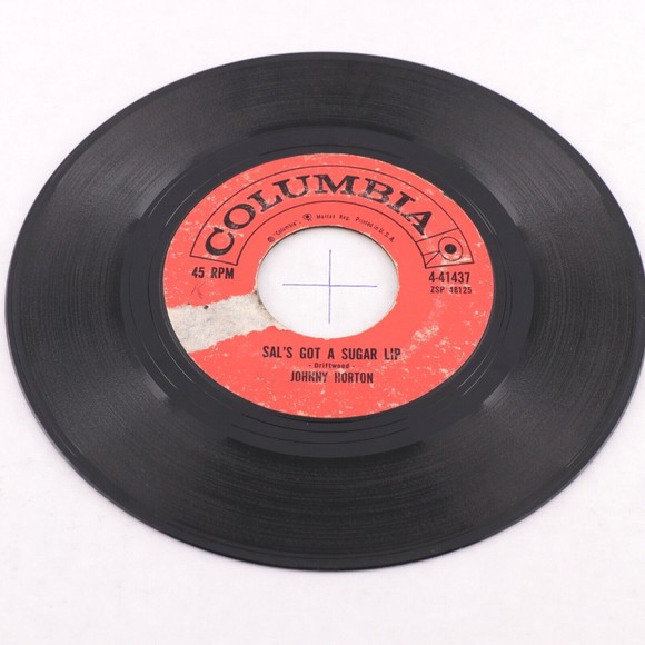 Johnny Horton – Johnny Reb / Sal's Got A Sugar Lip - 45 rpm Vinyl 7" Record 1959 - Picture 6 of 6
